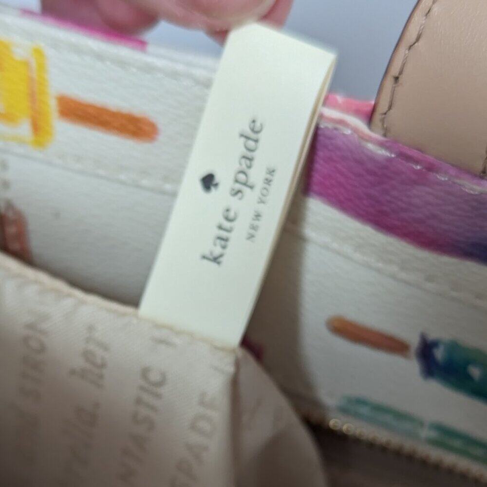Kate Spade New York Flavor Of The Month Francis Tote Bag Ice Cream Popsicles - Picture 13 of 14